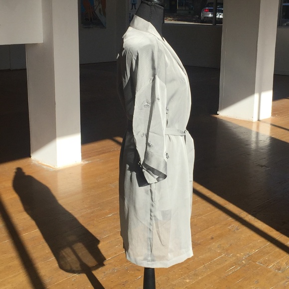 Three piece sheer cami, robe and undies set - Picture 2 of 8